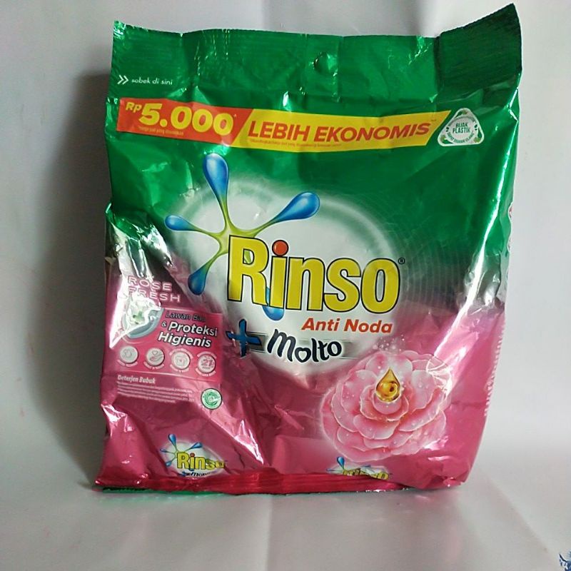 Rinso + Molto Anti Noda Rose Fresh