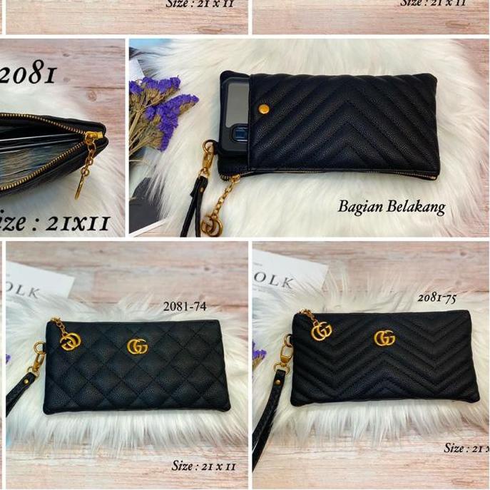 Mc Hpo wallet bahan bordir caviar, wp 20cm