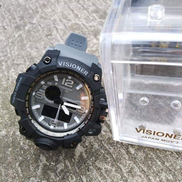 JAM TANGAN DUALTIME VISIONER TYPE : JV85 - 01