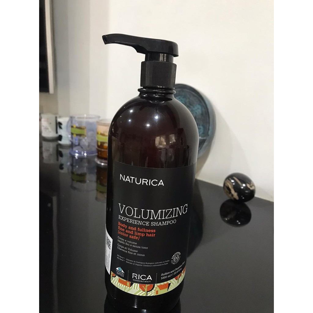 Naturica Volumizing Experience Shampoo 1000ml/Penambah Vol Rambut