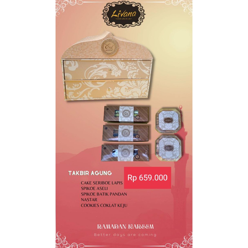 

Parsel Lebaran Murah Takbir Agung Indhfebria