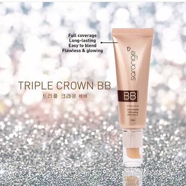 SARANGE TRIPLE CROWN BB CREAM ( anti wrinkle, whitening, SPF33 PA++ )