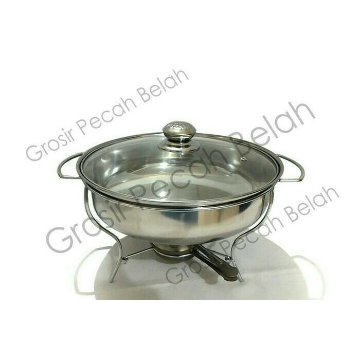 WARMER PRASMANAN BESAR 28cm, PANCI STOVE, PENGHANGAT SOP DAN SAYUR