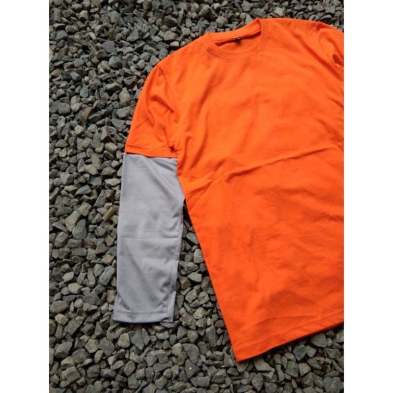 kaos dobel layer polos 2