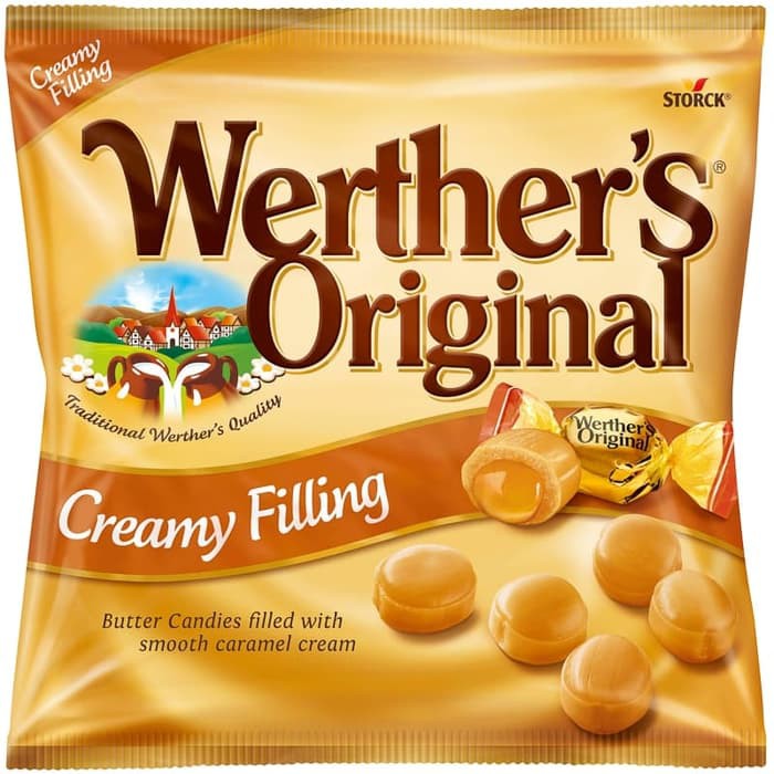

#HANDCARRY Werther's Caramel Creme Candies 125g - UFOHCR1021