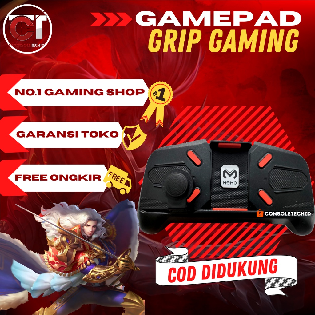 ORIGINAL KING MEMO GAMEPAD/ANALOG/JOYSTIK/GAMEPAD MOBA/GAMEPAD PUBG/GAMEPAD FREE FIRE/JOYSTICK