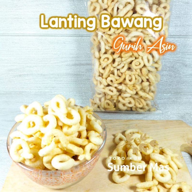 LANTING bawang 250GR / KARAK KALIANG / LANTING JAWA