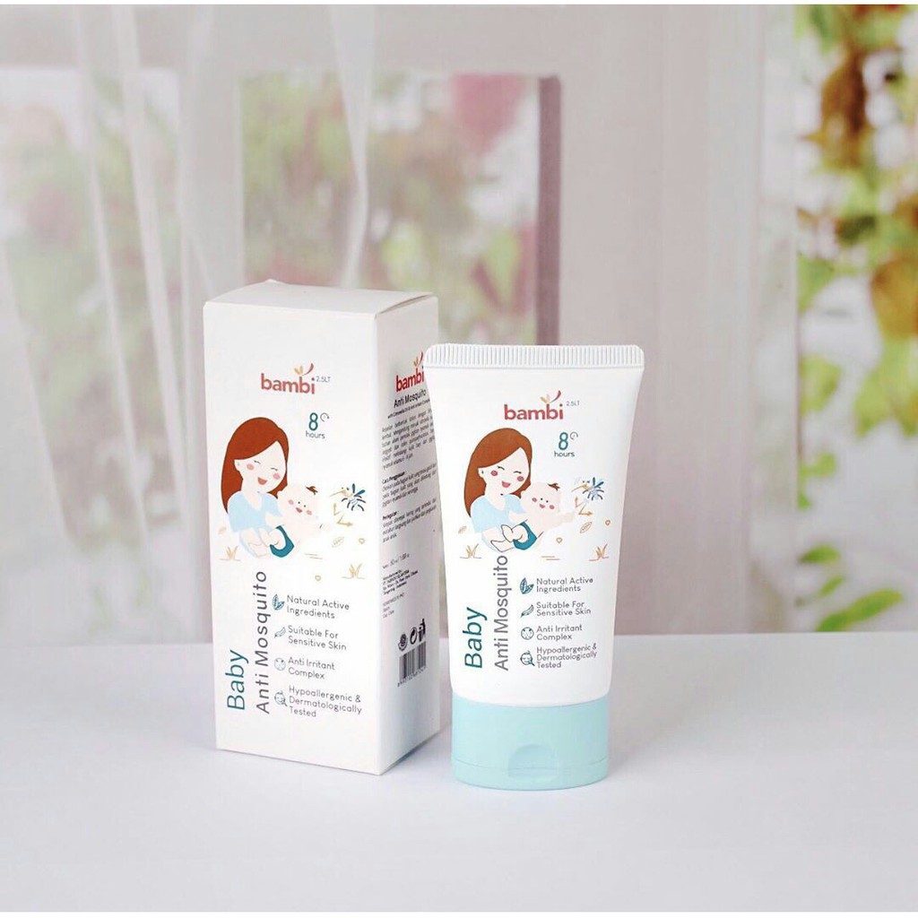 Bambi Baby Lotion Anti Nyamuk - 50mL