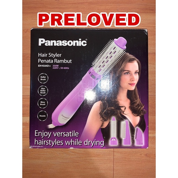 PRELOVED / SECOND - Panasonic Hair Styler Penata Rambut EH-KA42-v Hair Dryer Catokan