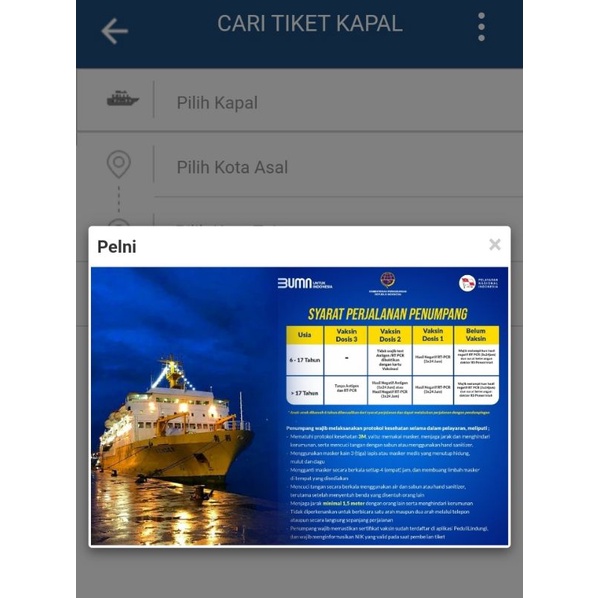 Cek Harga Tiket Kapal Laut PELNI