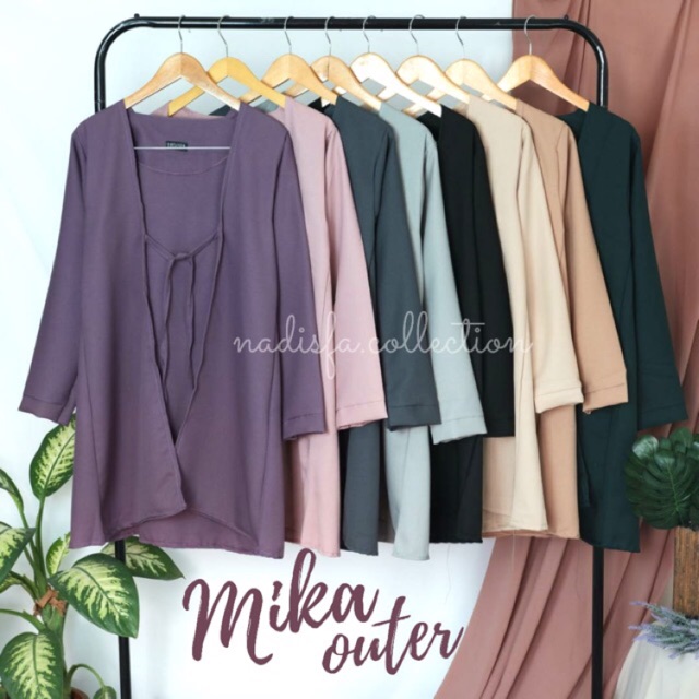 Mika Outer Panjang polos