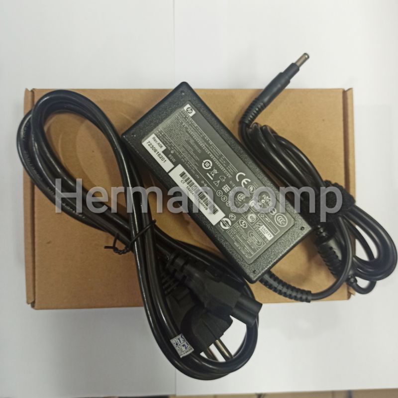 Adaptor Charger HP COMPAQ SleekBook 19.5V 3.33A 65W DC 4.8 X 1.7mm