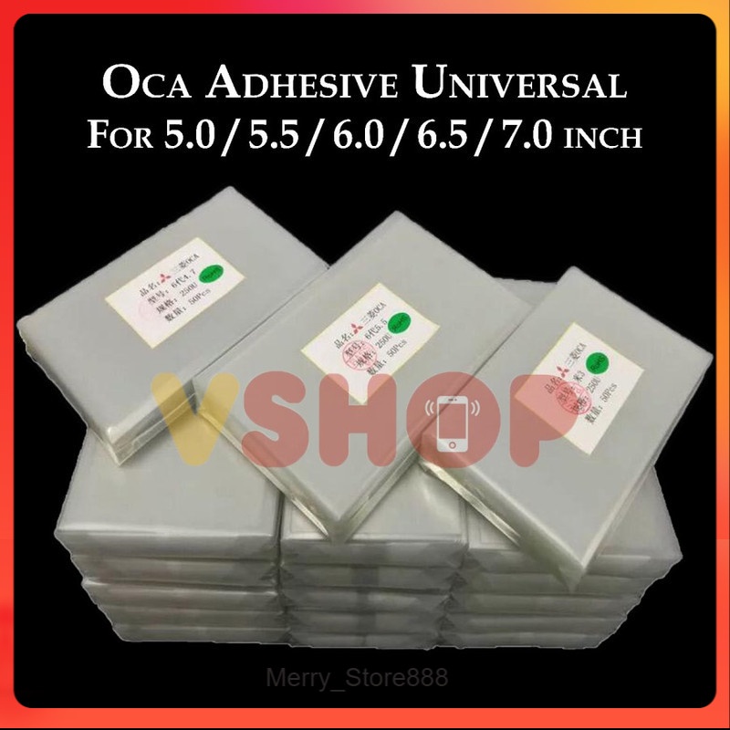 

MS Optically Clear Adhesive - Perekat Lem OCA Kering - OCA Adhesive Universal - Ukuran 8 inch