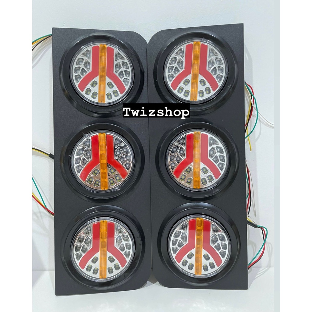 Stop Lamp 24 Volt Truk Model Bulat / Lampu Rem Truck 24V Model Bulat