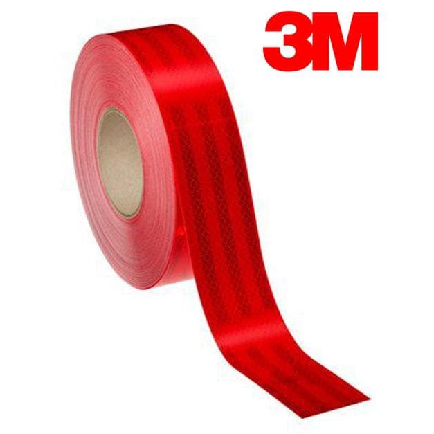 

3M Diamond Grade DG3 Reflective 980 Series Warna Merah 55 mm x 50 M