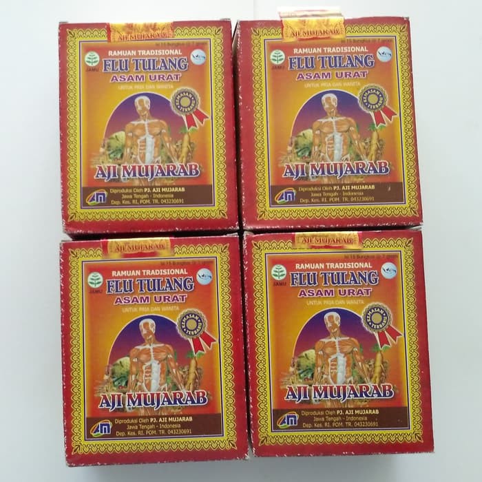 Jamu Aji Mujarab Flu Tulang Asam Urat - ju1110