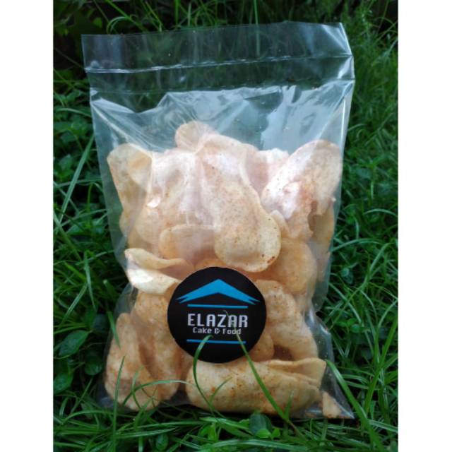

Kripik Elazar, Kripik Singkong dengan berbagai rasa Original, Pedas, Keju dan Keju Pedas