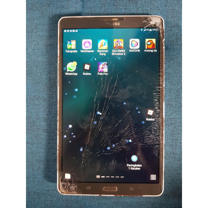 SAMSUNG TAB S second / bekas 8,4 inch RAM 3gb jaringan 4g bc deskripsi
