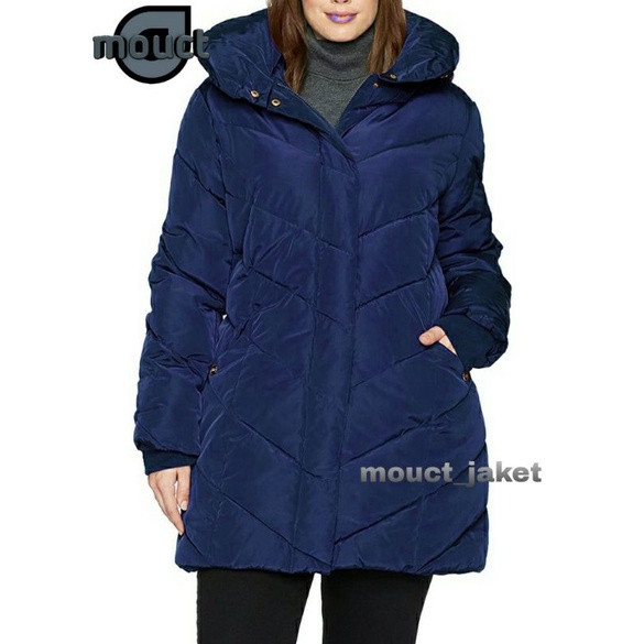 MOUCT Jaket Musim Dingin Big Size | Long Coat Big Size | Jaket Wanita