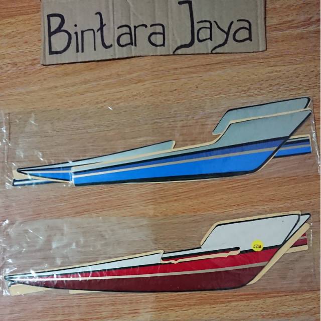 Sticker Lis Striping Honda GL Pro tahun 1990 1991