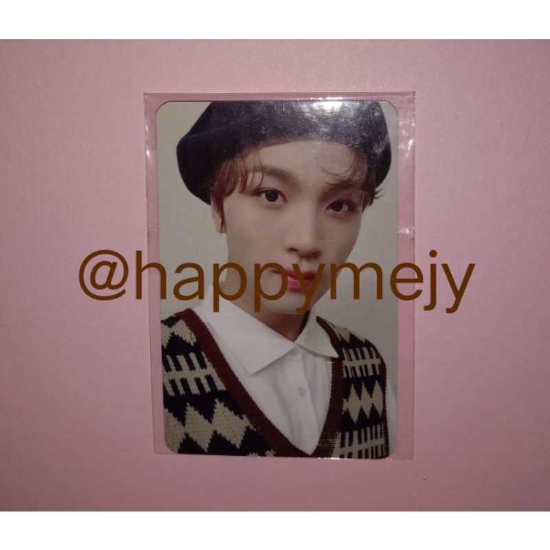 pc haechan kihno neozone / pc kihno neozone haechan / photocard haechan kihno neozone
