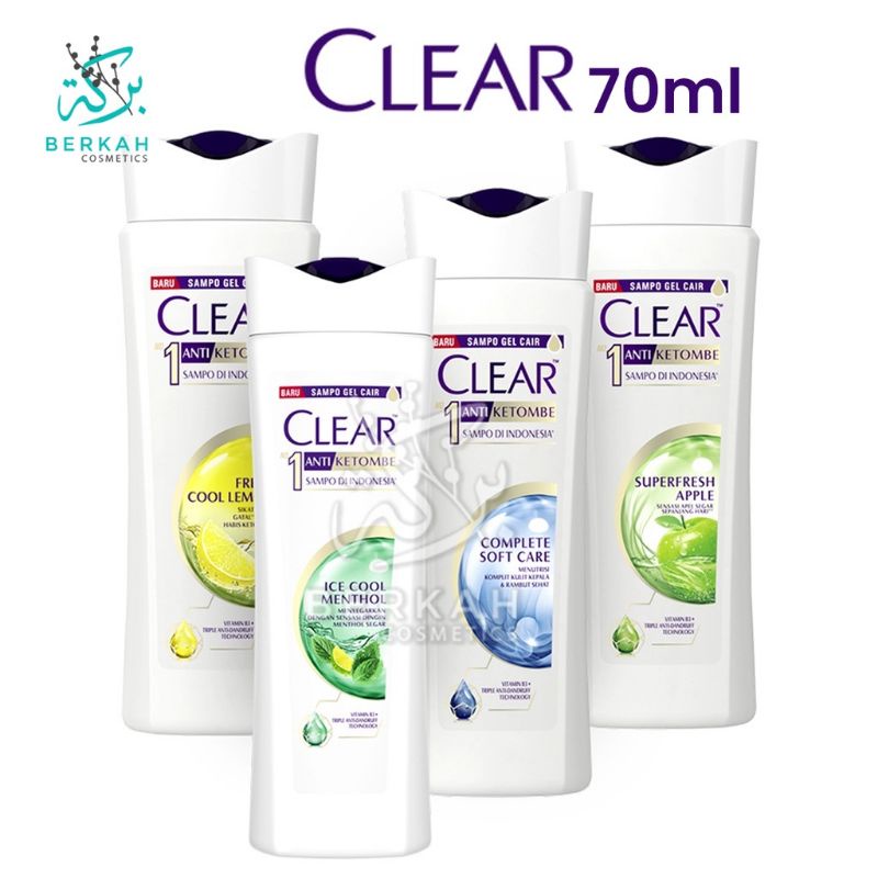 Clear Shampo kemasan 70ml