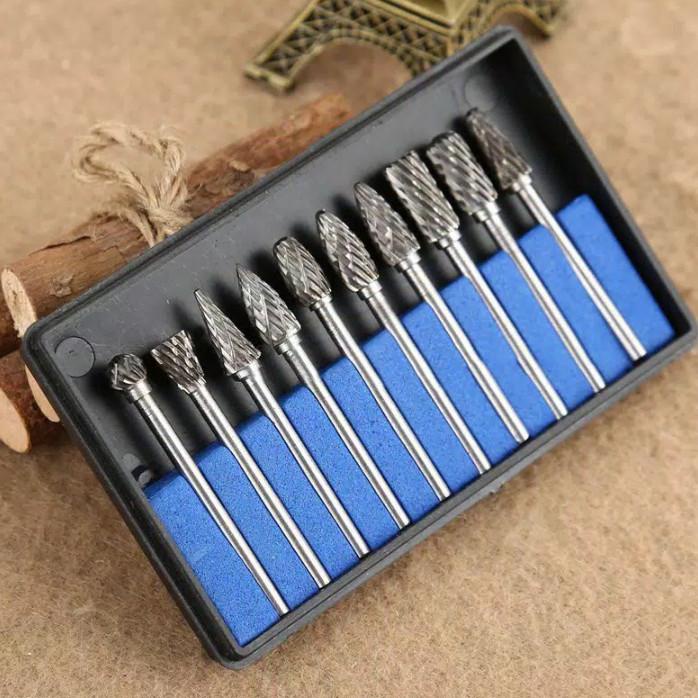 Mata Bor Tuner Carbide Set 10Pcs