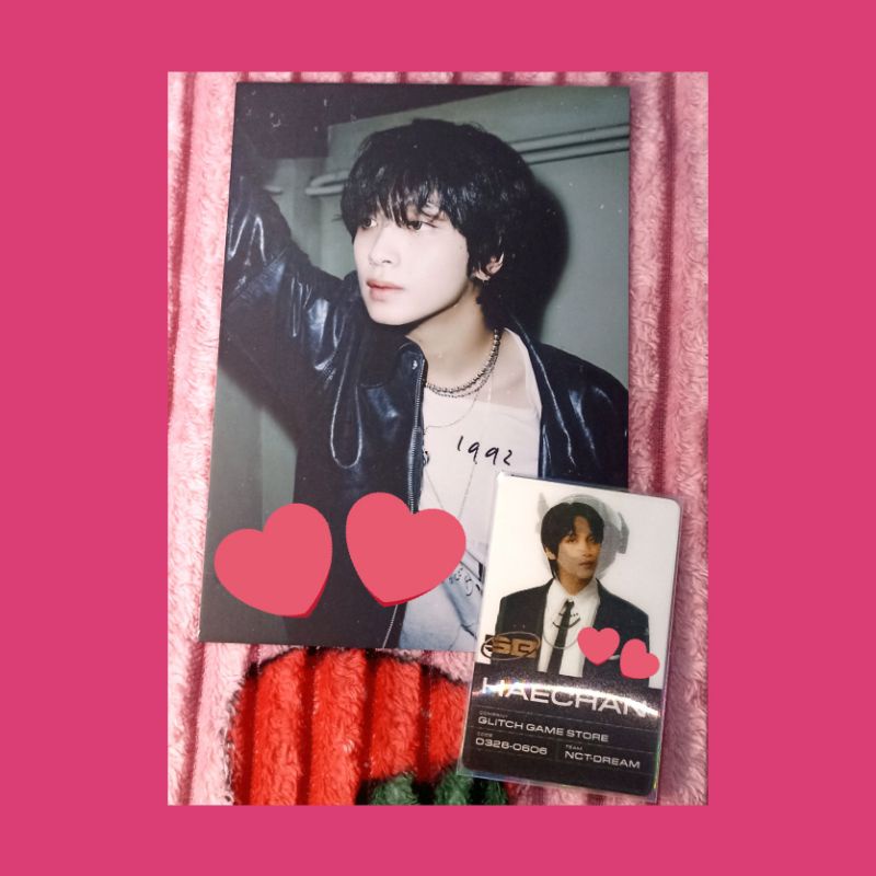 HAECHAN POSTCARD & LENTICULAR GLITCH MODE