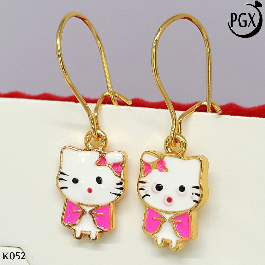 PGX Anting Anak Xuping Aksesoris Perhiasan Lapis Emas Premium - K052