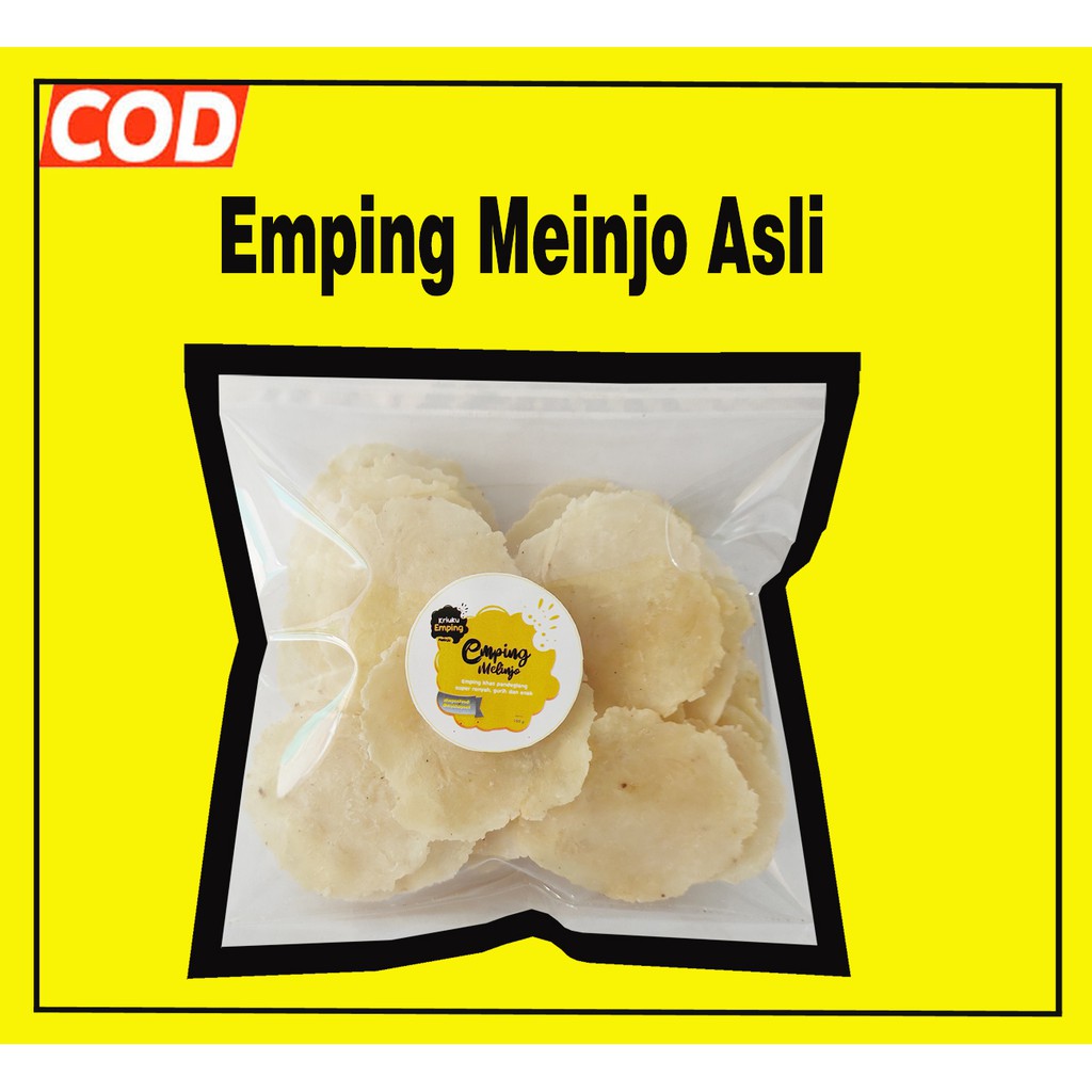 

EMPING MELINJO MENTAH ORIGINAL / EMPING SUPER / EMPING EMPAT 100GRAM