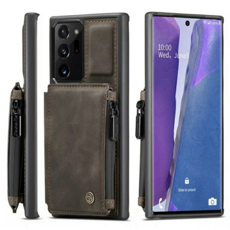 Caseme C20 Case Cover Leather Wallet Samsung Note 20 ultra/S20 Ultra