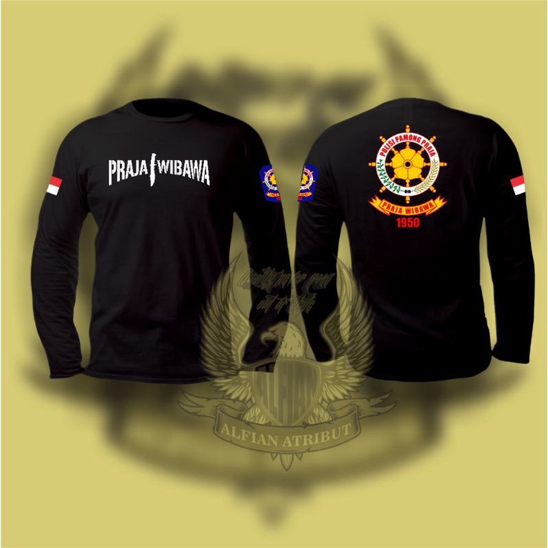 KAOS SATPOL PP TERBARU/KAOS ATASAN SATPOL PP LENGAN PANJANG