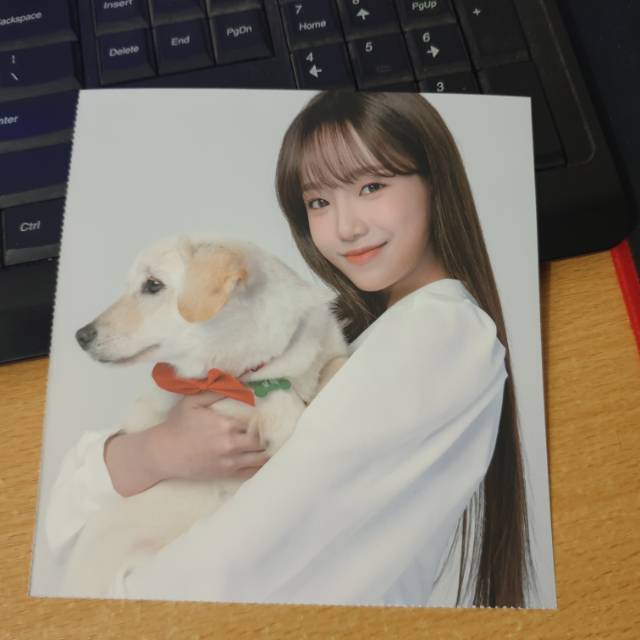 Iz*one yuri postcard gmarket izone