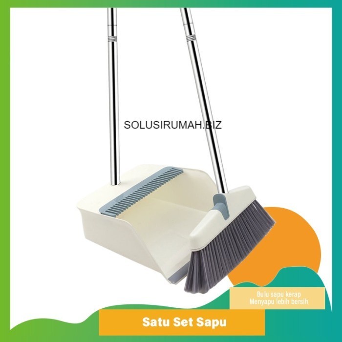 SAPU LANTAI + CIKRAK SET RAPAT MODERN MINIMALIS PREMIUM TEBAL PENGKI