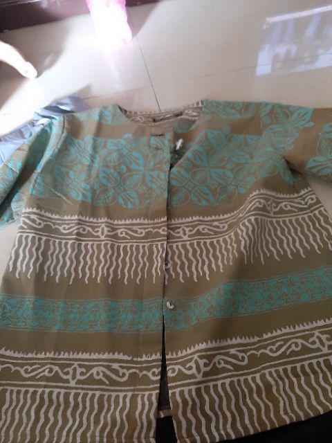Atasan Batik Wanita S M L Xl