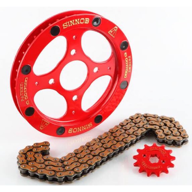 Gir set sinnob R25 premium super red 43-14