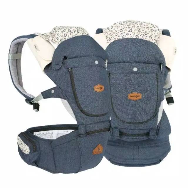 Preloved I-Angel MIRACLE  Gendongan bayi "melange navy"