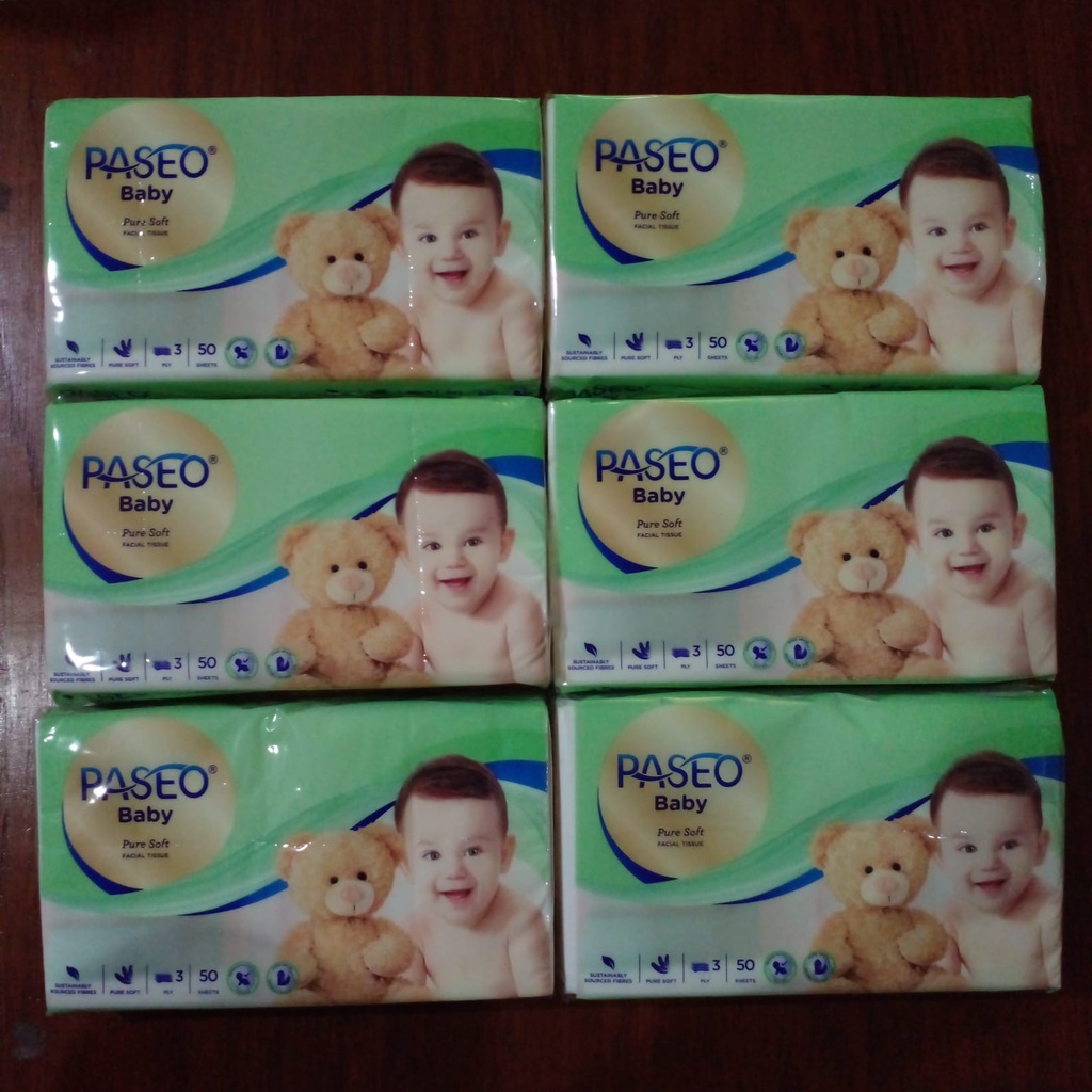 Tissue Baby Paseo Pure Soft 50 sheets