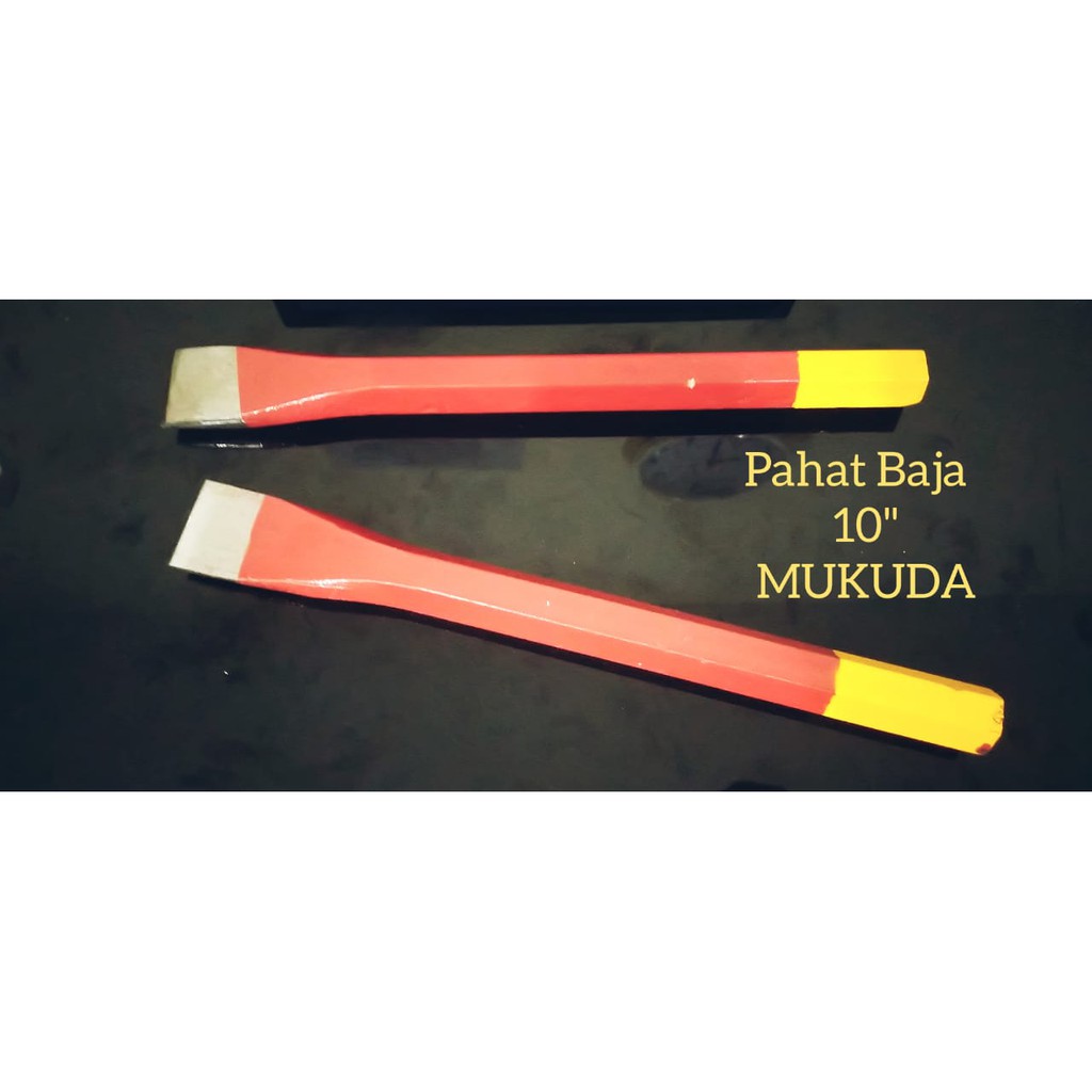 Pahat Ukir Baja 10" MUKUDA - Pahat Batu MUKUDA