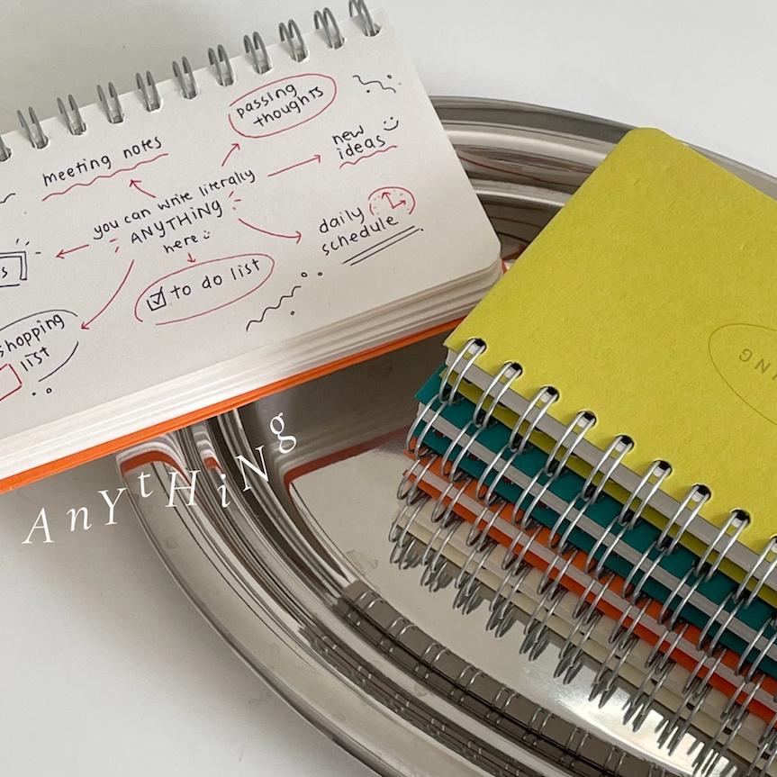 

Baru Kekinian Ring Notepad Palette Collection - Weekly Planner/Checklist/To Do List/Daily Planner/Ideas/Plain/Blank