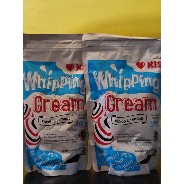 

kis whipping cream kemasan 300gr