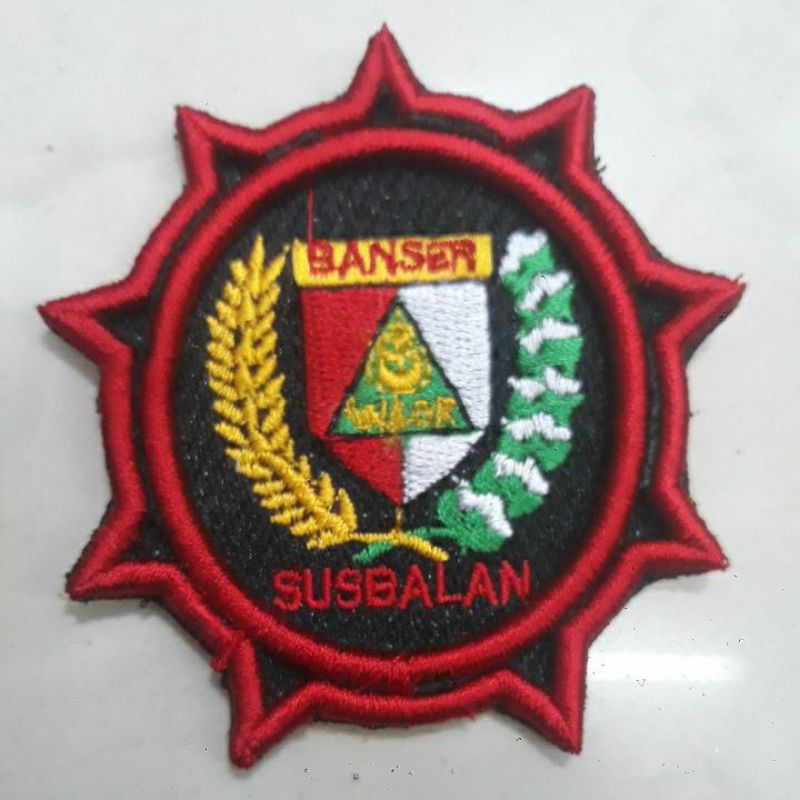 Logo SUSBALAN /LOGO BANSER BORDIR TIMBUL 3D