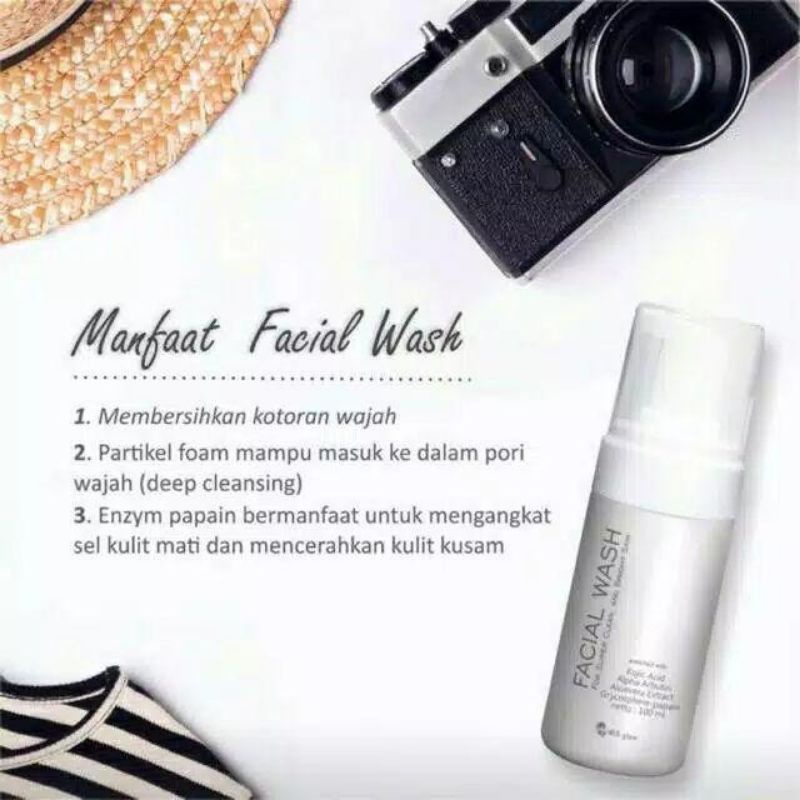 MS glow sabun wajah / facial wash MS glow / ecer facial wash MS glow / ecer sabun wajah MS glow