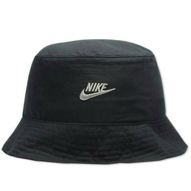 Topi bucket motif nike