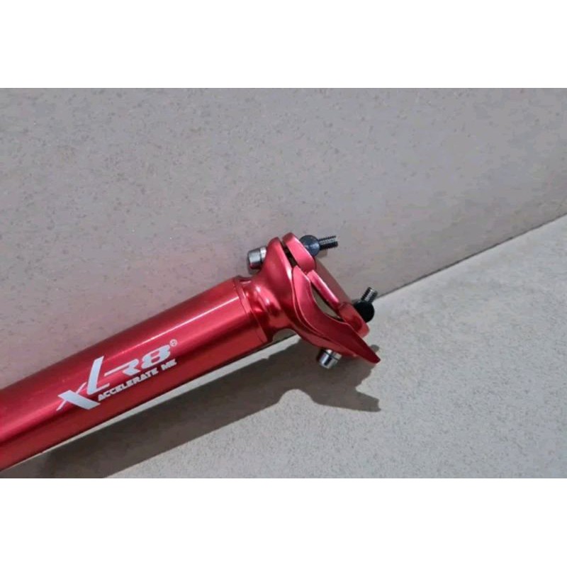 seatpost sepeda lipat Xlr8 33.9 x 600 mm. tiang saddle seli 60 cm bahan alloy