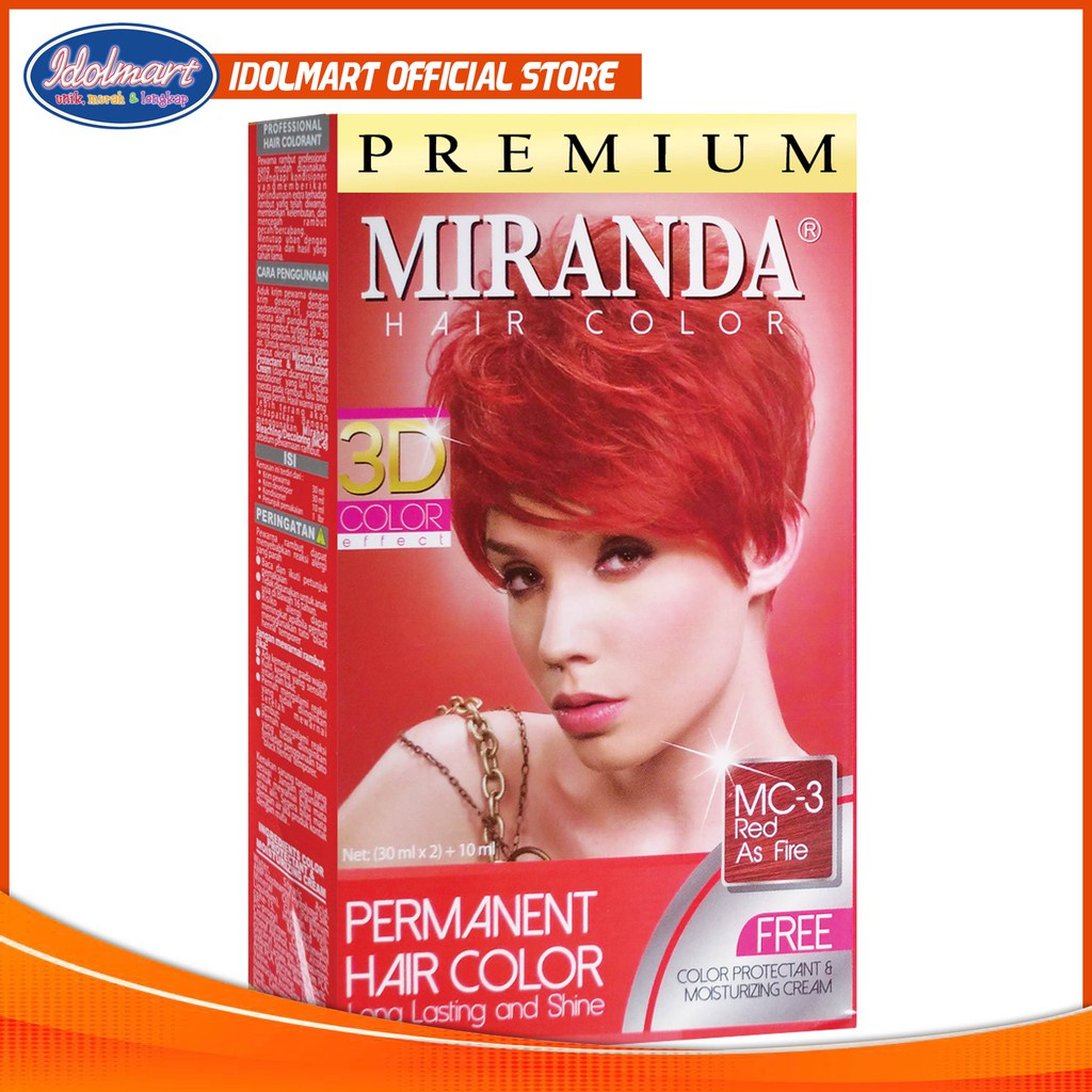 IDOLAKU Miranda Hair Color Semir Rambut 30ml