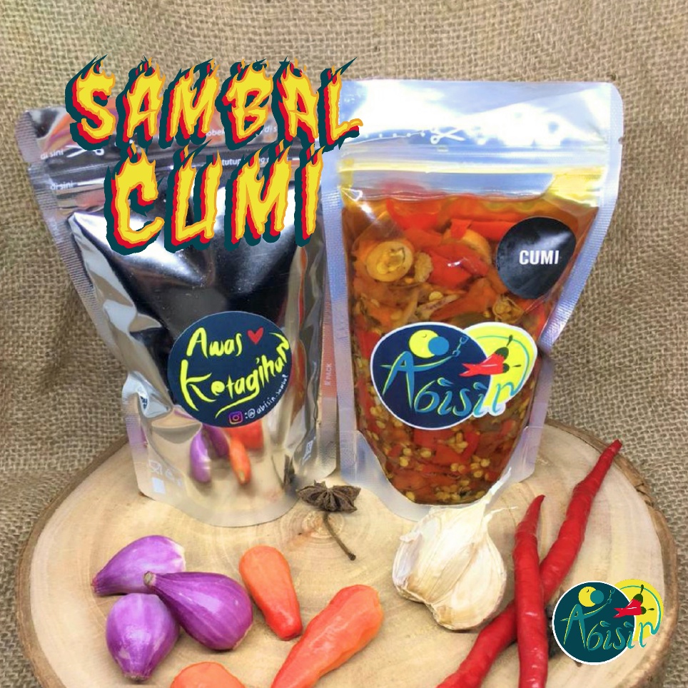 

Sambal Cumi Kemasan Standing Pouch isi 130gr by Abisin Sambal