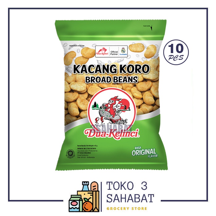 

Kacang Koro Dua Kelinci Original