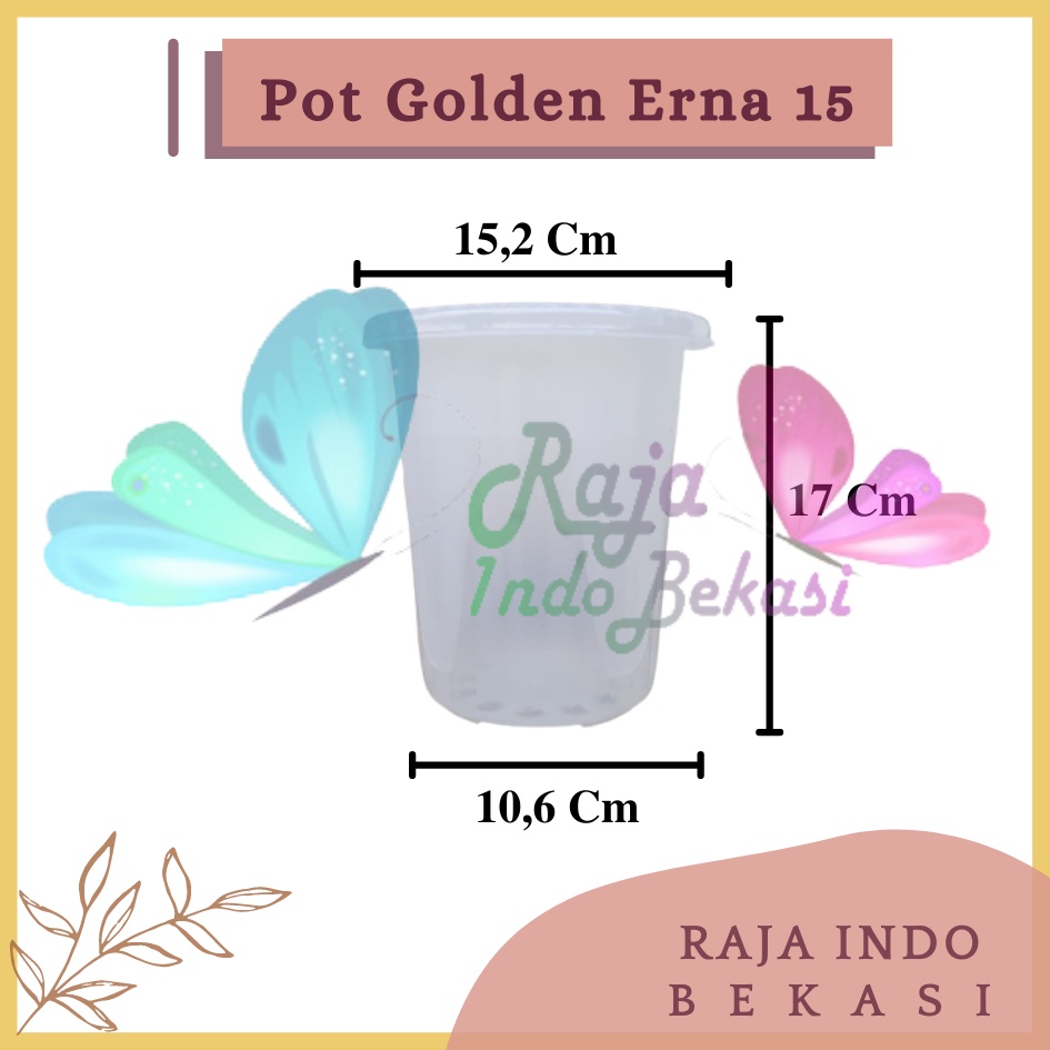 Rajaindobekasi Pot GE15 Golden Erna 15 Transparan Bening Garden Of Love Mirip Pot Yogap 10 13 15 Putih Coklat Merah Bata Bening Transparan Pot Yogap 17 18 19 Pot Yogap Murah Pot Bunga Tinggi Pirus Tegak Bagus Tebal