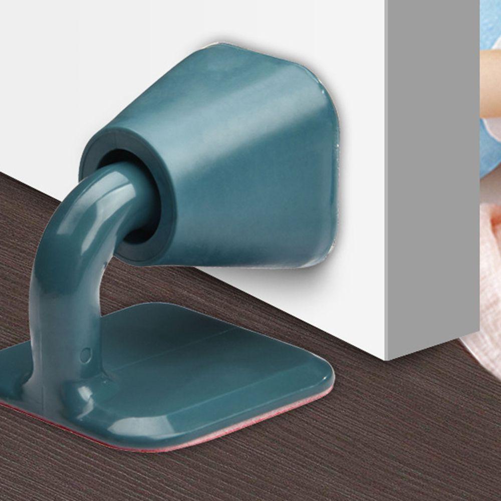 [Elegan] Door Stopper Silicone Silent Praktis Self Adheisve Pelindung Lantai Dinding Pintu Rumah